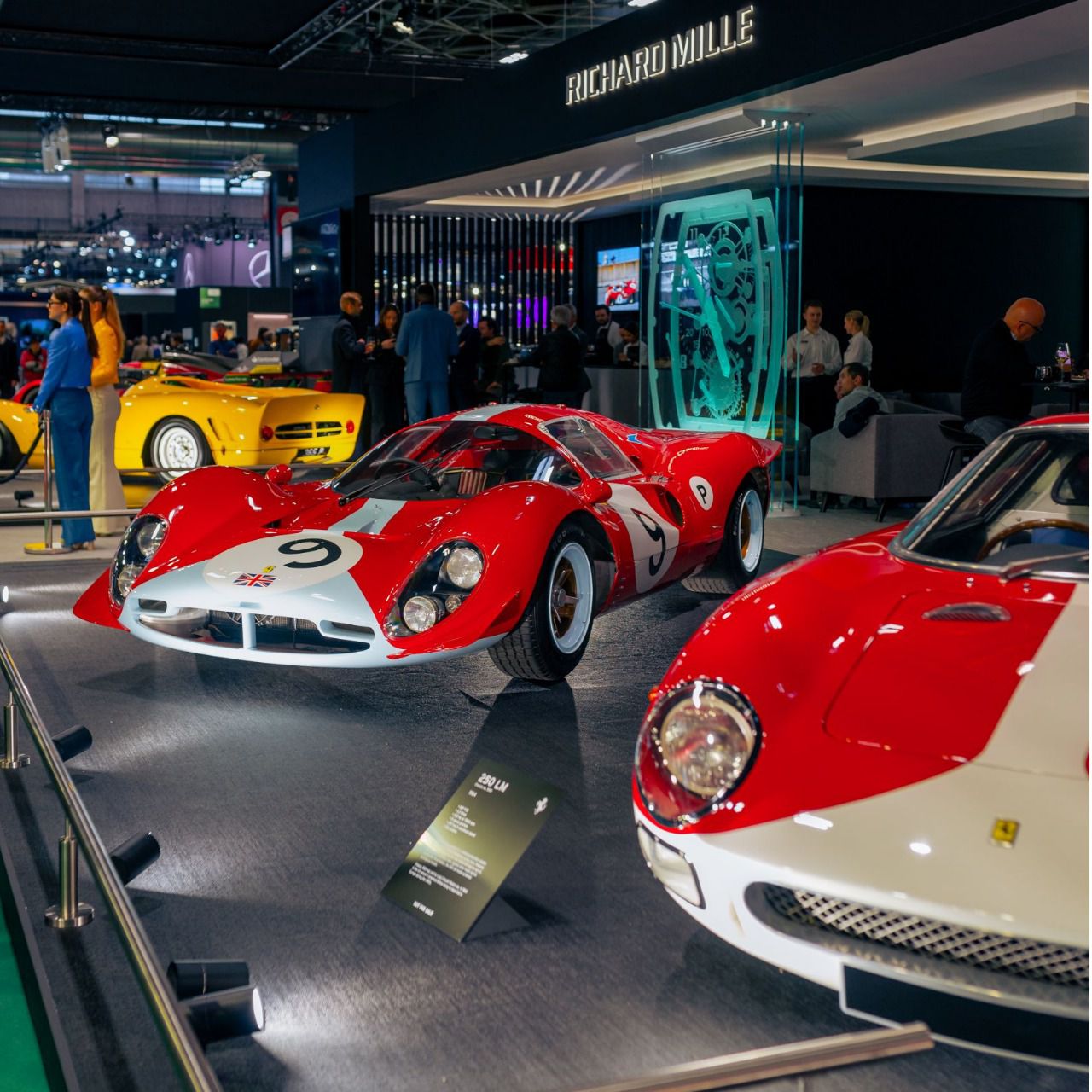 Ferrari 412P junto con un 250 LM (Autor: Jorge Hernández Gómez @jhgomezphoto)