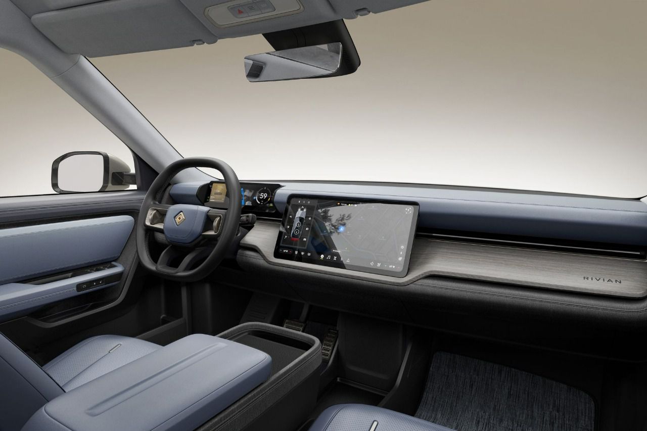 Interior del Rivian R2