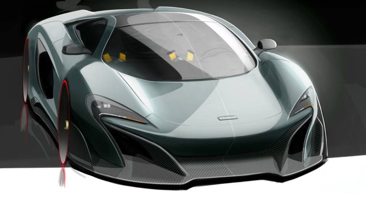 Render 3D final de Esteban Palazzo del modelo especial Mclaren 675 LT