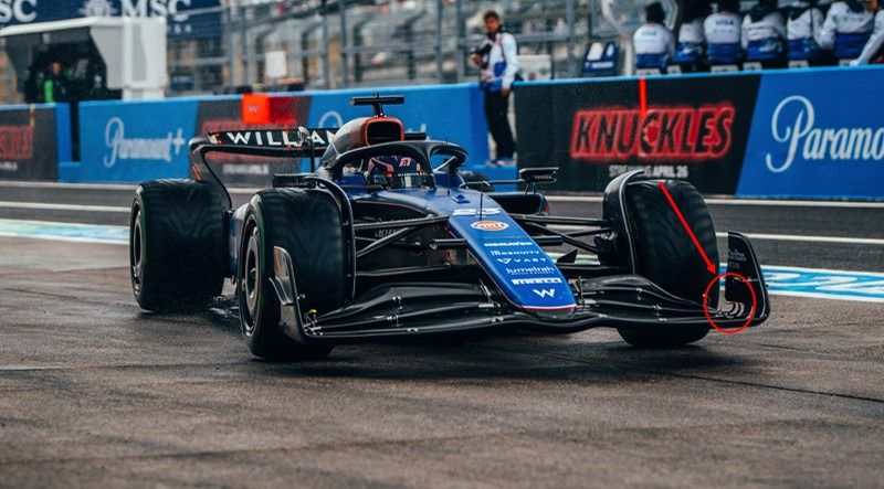 Alexander Albon durante el GP de Japón