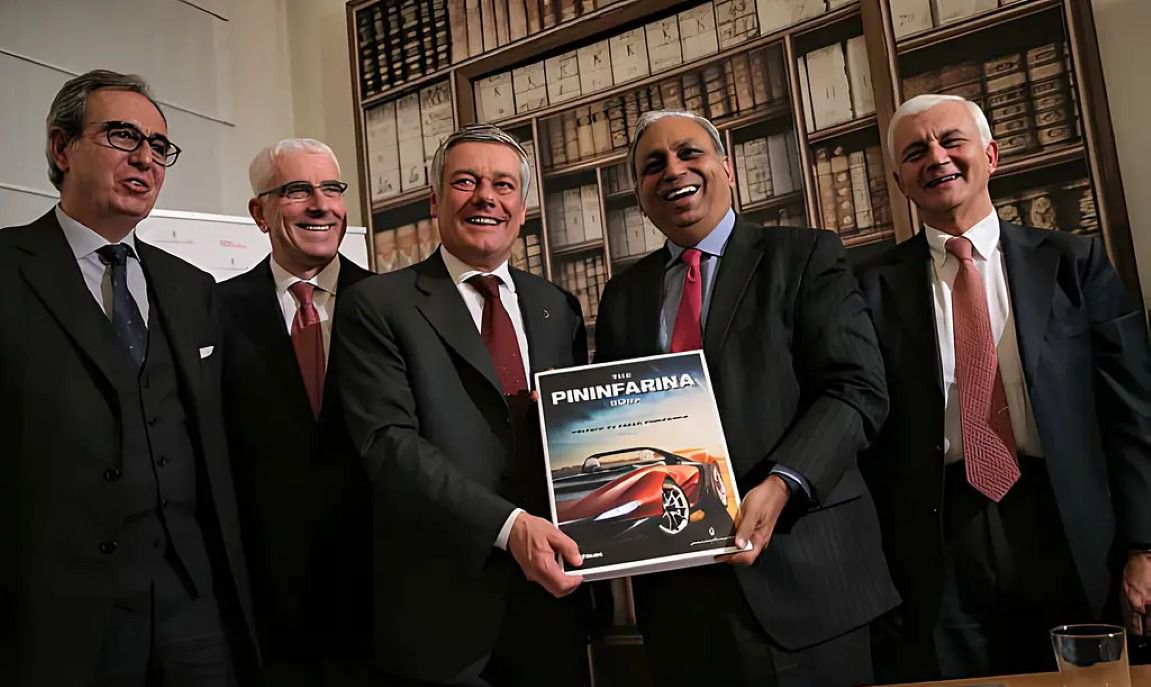 Paolo Pininfarina y Anand Mahindra en la adquisición de gran parte de la compañía italiana