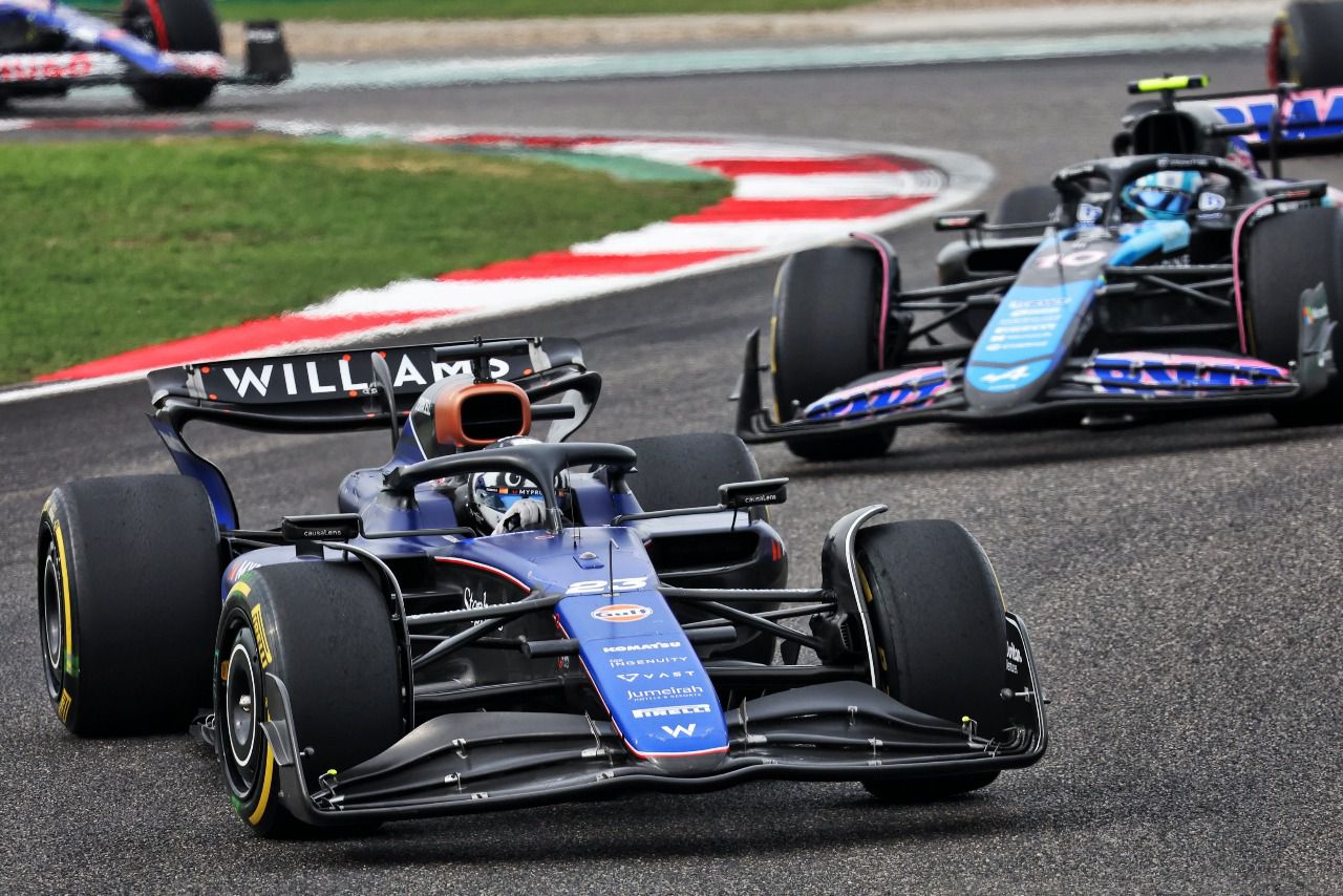 Alexander Albon durante el GP de China 2024