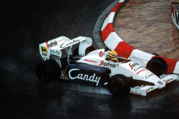 Ayrton Senna en el GP de Mónaco 1984