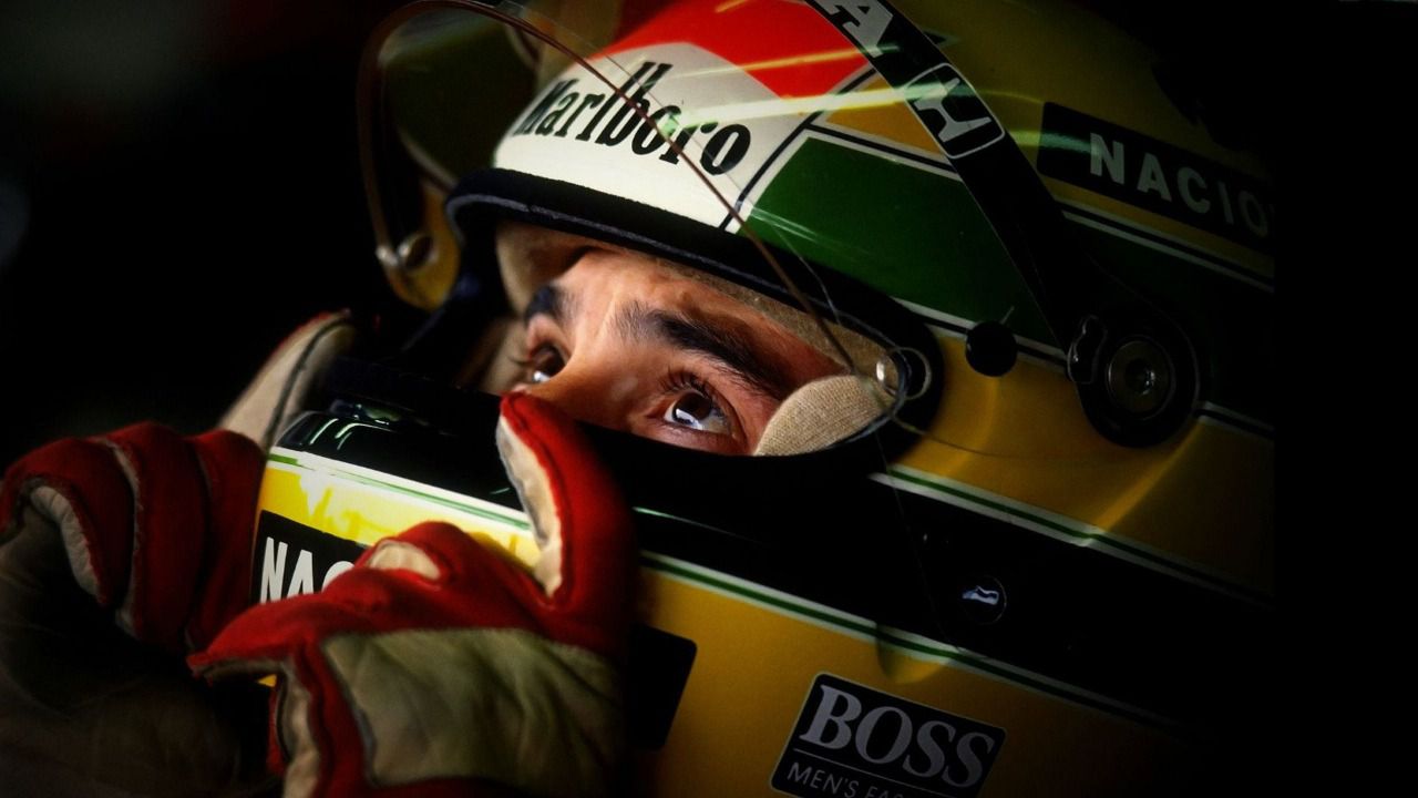 Instantánea de la leyenda Ayrton Senna