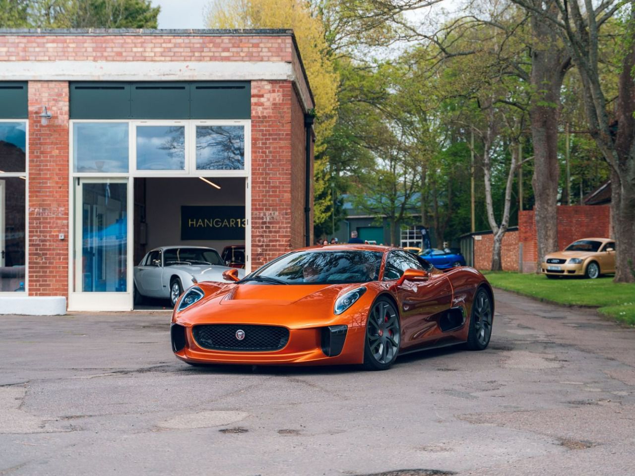 Jaguar C-X75 Road Legal en Bicester Heritage (Autor: Jorge El Busto @bustoracing)