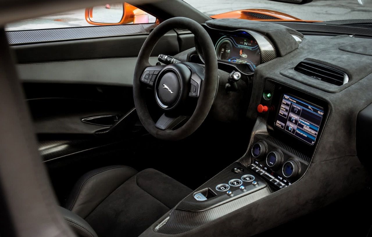 Interior del Jaguar CX-75