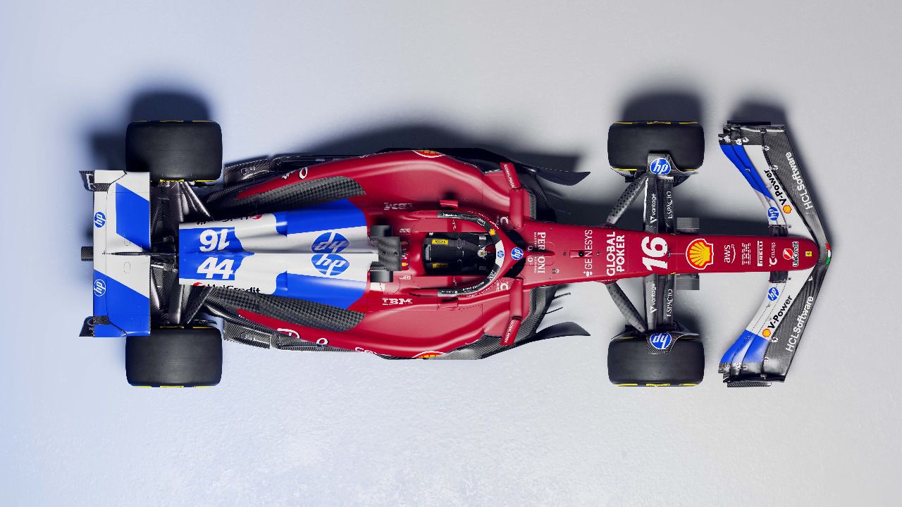 Nueva livery de la Scudería Ferrari para el GP de Miami