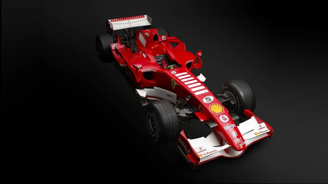 Ferrari F248 F1 de 2006, pilotado por Michael Schumacher