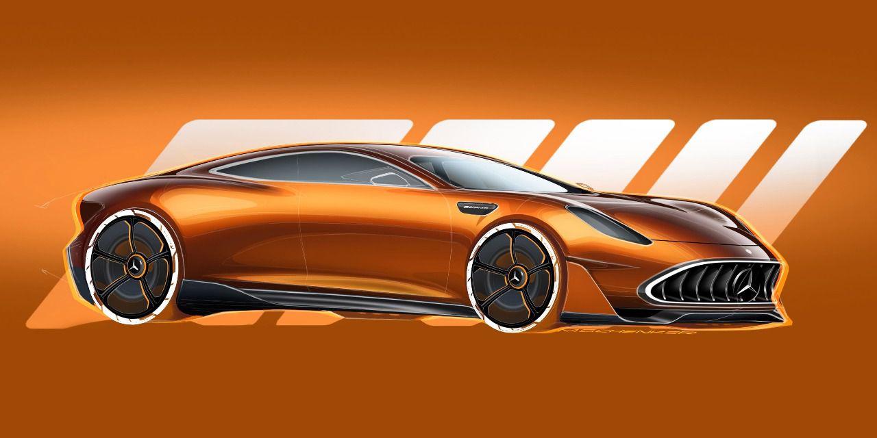 Diseño conceptual del Mercedes AMG GT XX