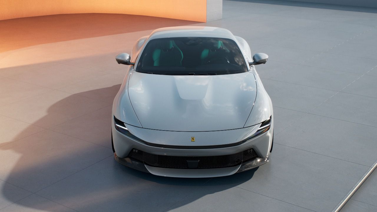 Frontal del Ferrari Amalfi