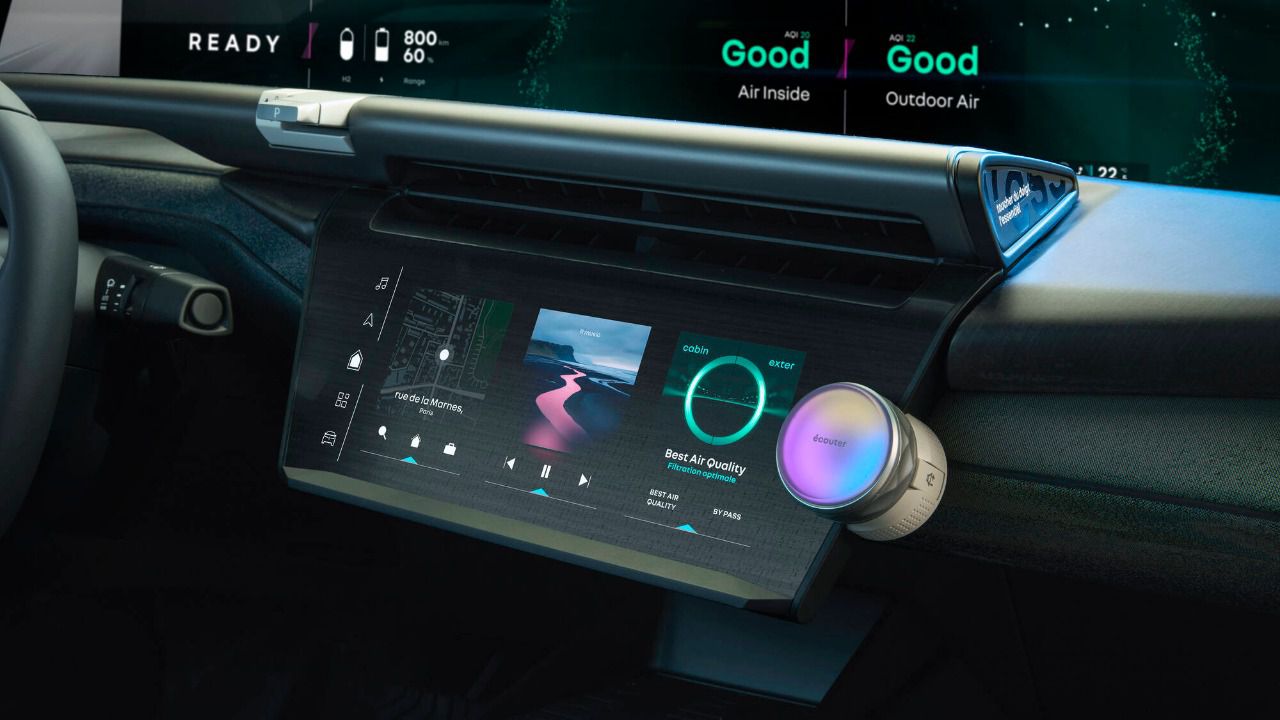 Pantalla infoentretenimiento del Renault Emblème