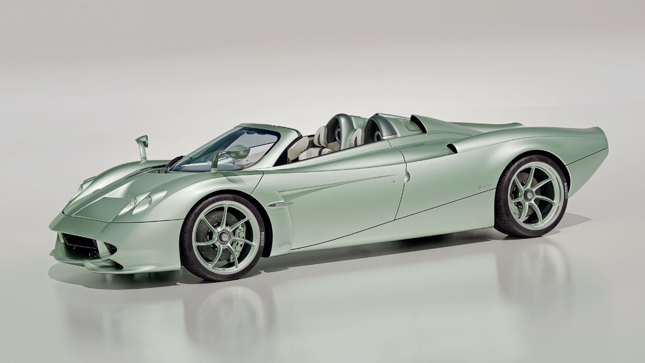 Vista lateral del nuevo Pagani Huayra Codalunga Speedster