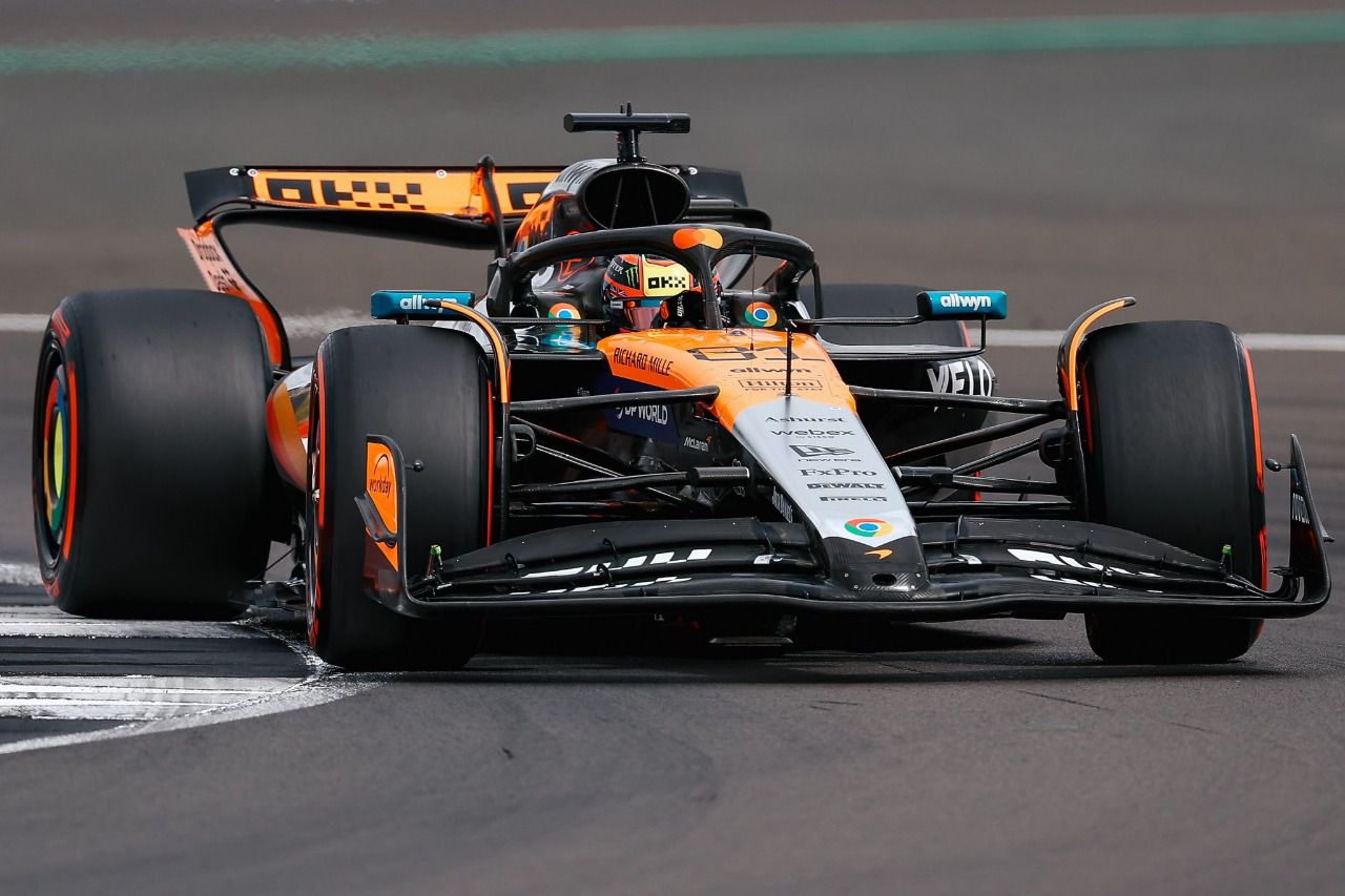Oscar Piastri durante el GP de Reino Unido 2025