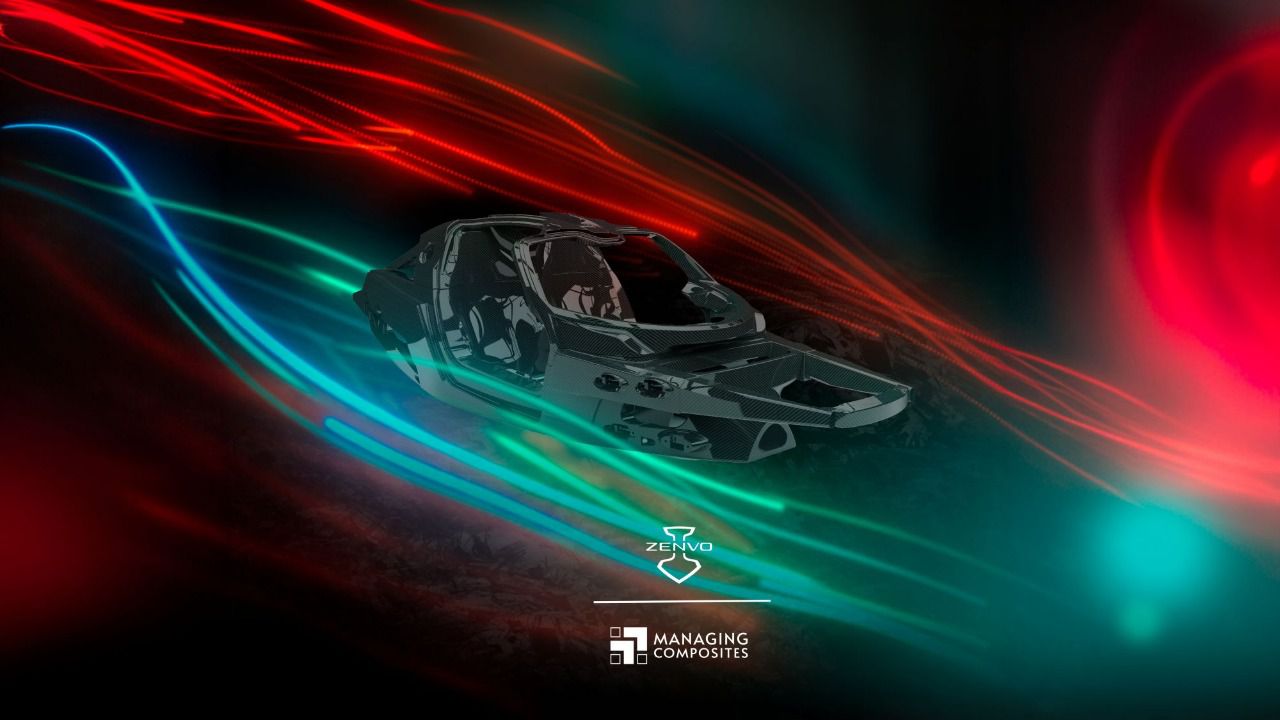 Monocasco de Zenvo Aurora desarrollado por Managing Composites