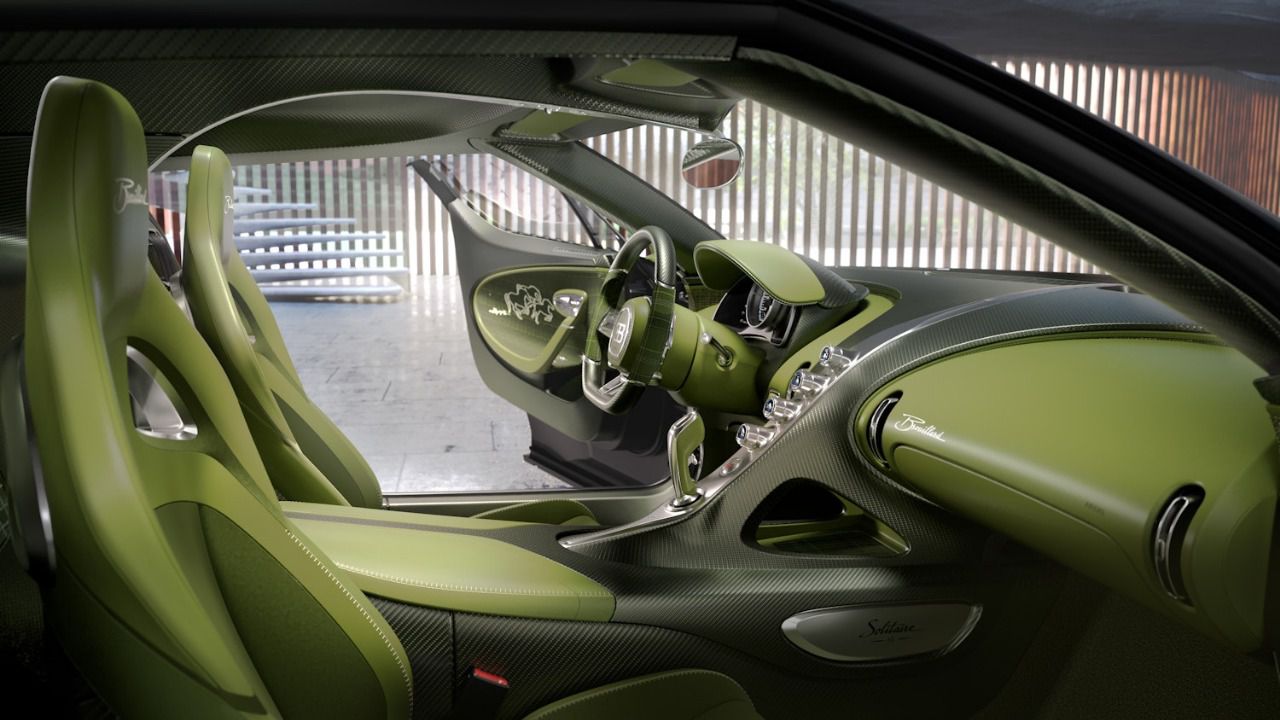 Interior del Bugatti Brouillard