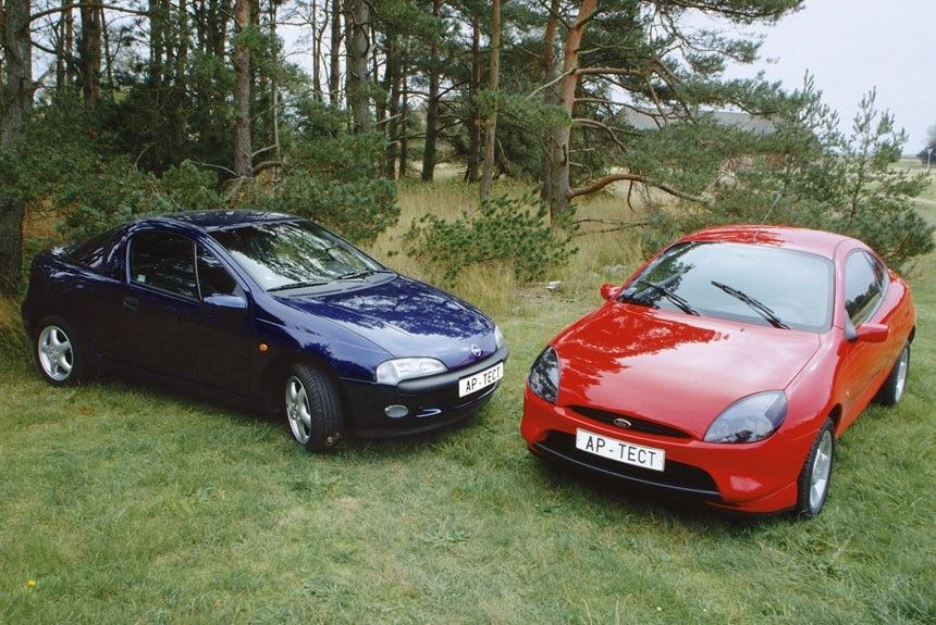 ford puma y opel tigra, rivales en la epoca