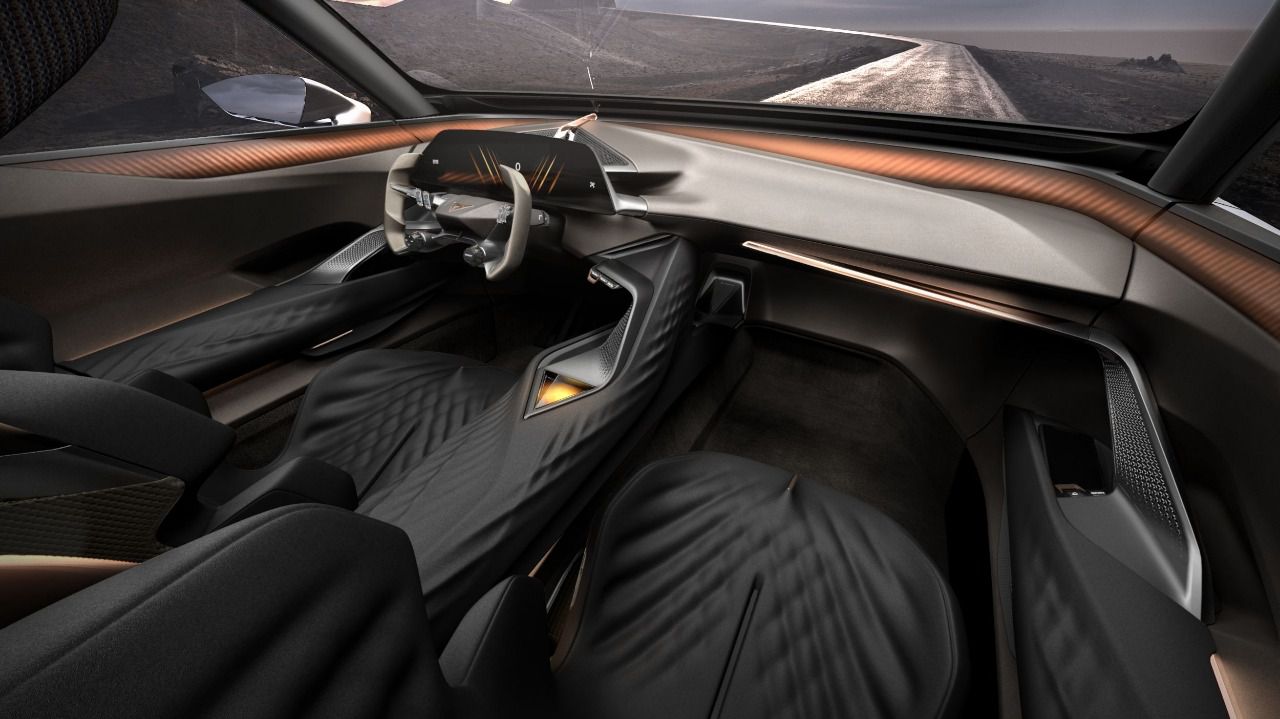 Interior del CUPRA Tindaya
