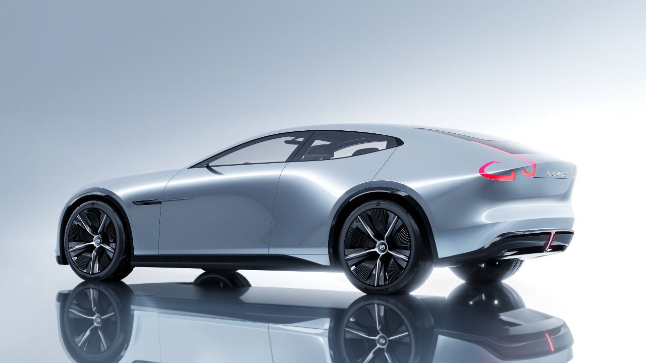 Lateral-trasera del nuevo Mazda Vision X-Coupe
