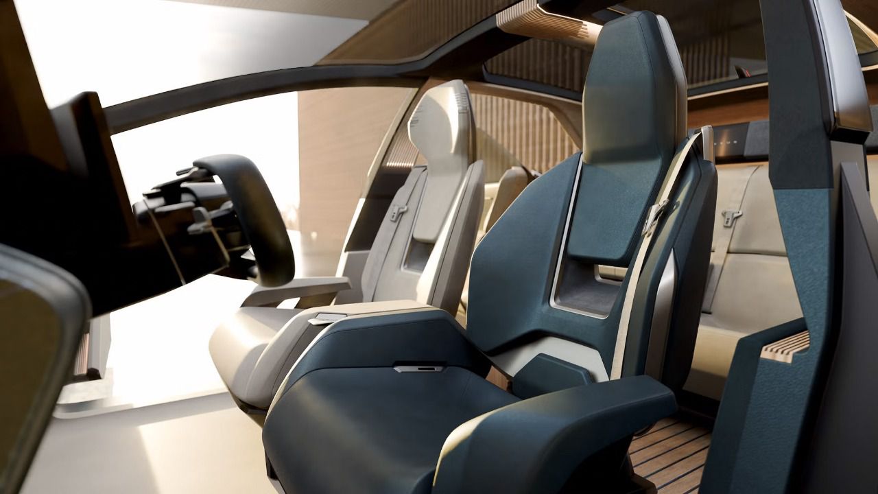 Interior del Lexus LS Coupe Concept
