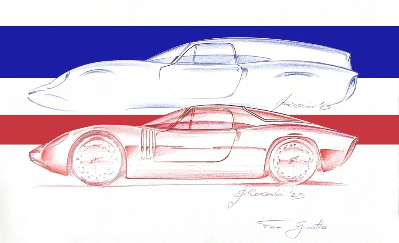 Boceto lateral del ErreErre ForGiotto