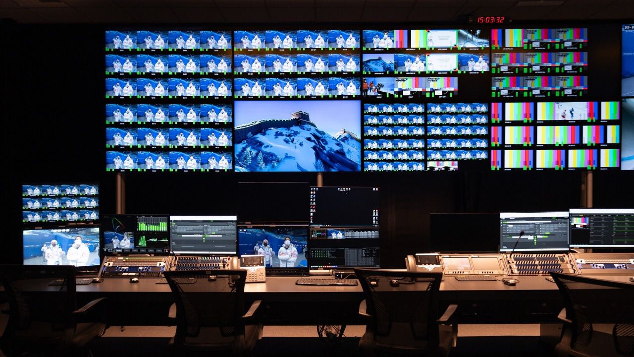 Pantallas de TCL en el Centro Internacional de Radiodifusión de Milano Cortina 2026