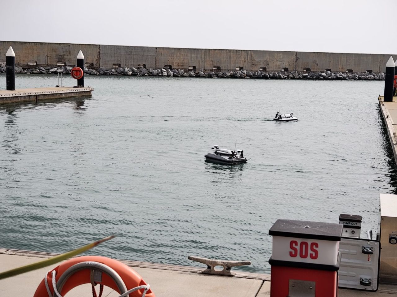 El dron acuático de Seabots, del grupo GPAINNOVA que lidera Pau Sarsanedas