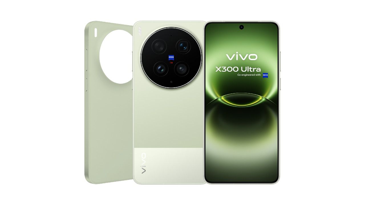 Vivo X300 Ultra en color Steppe Green