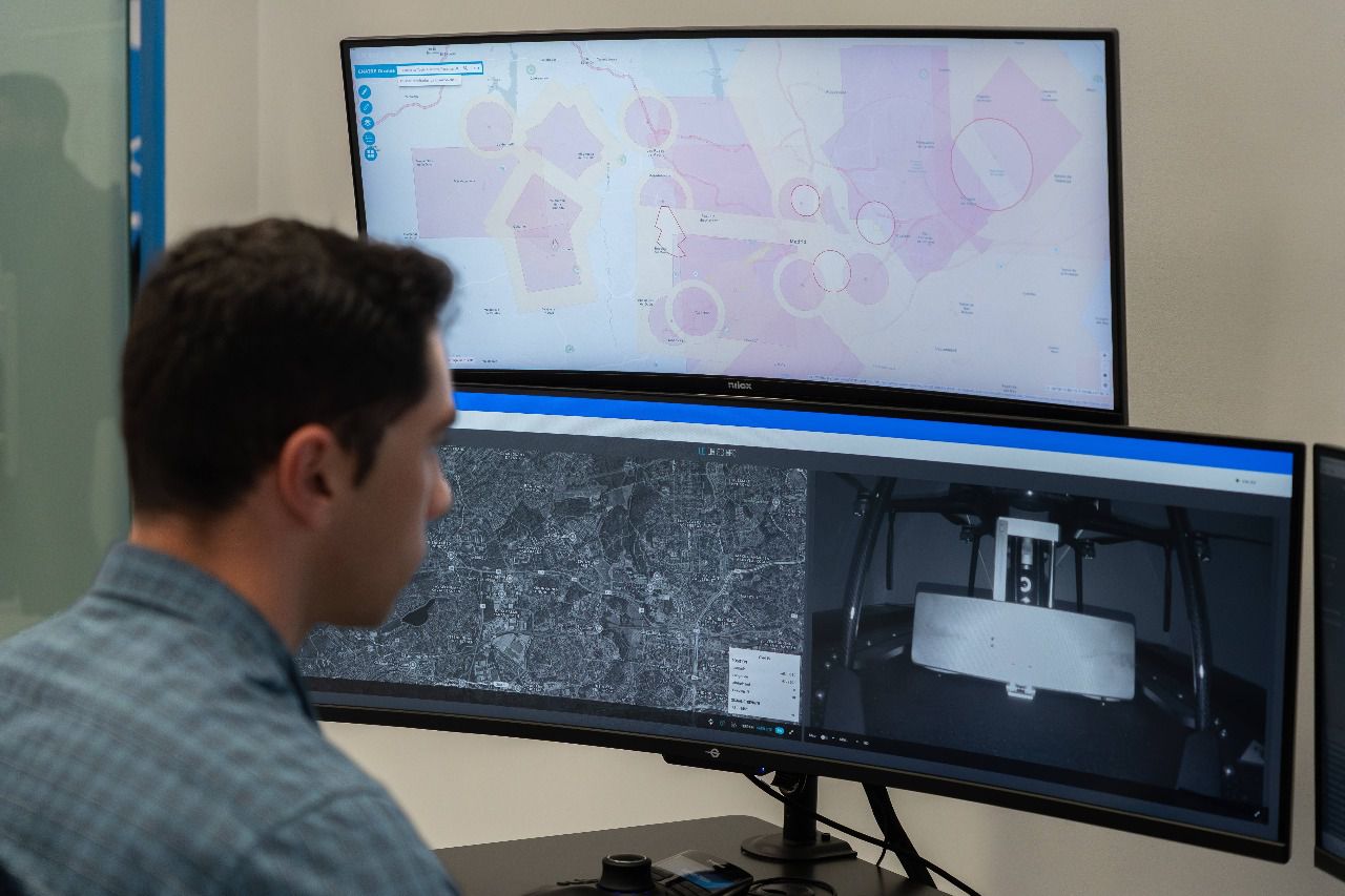 Uno de los pilotos del T_Space en plena operación