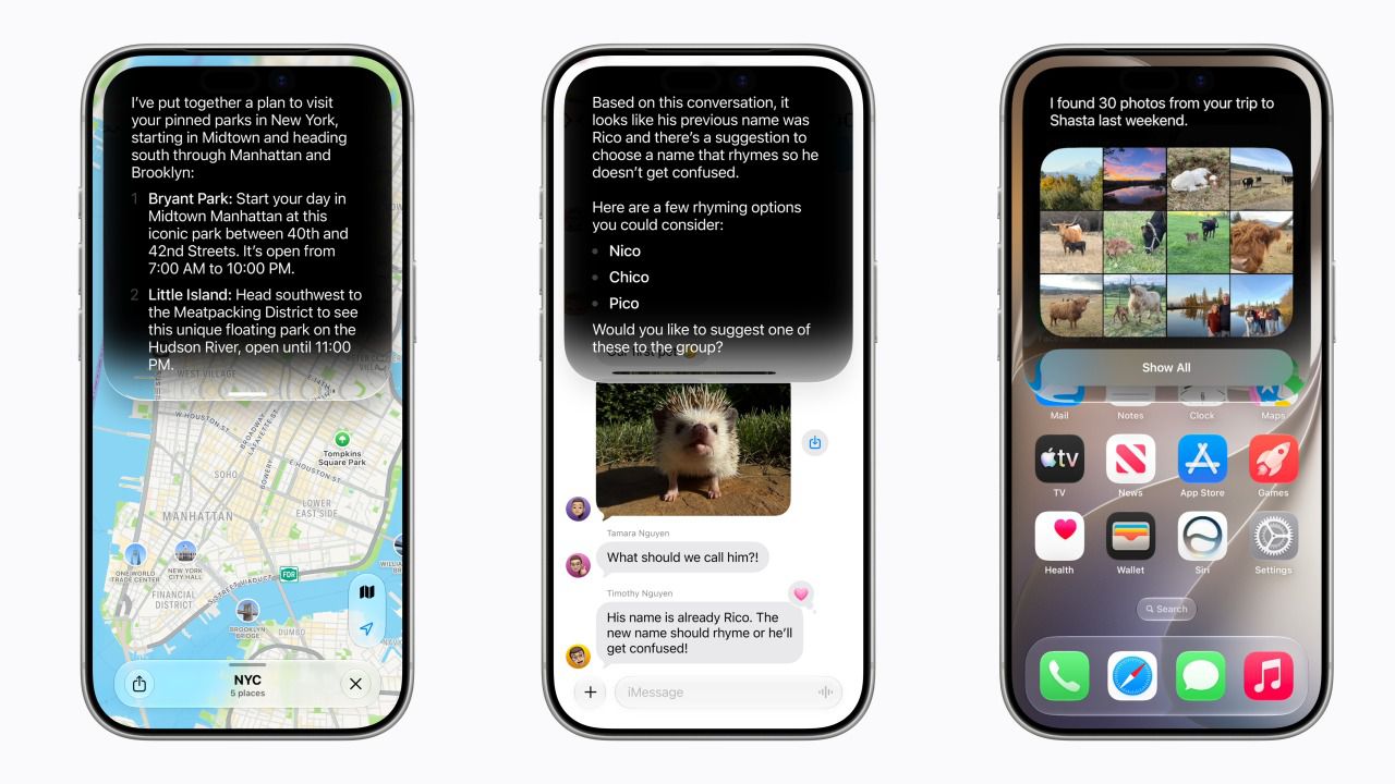 Ejemplos de Siri AI en acción