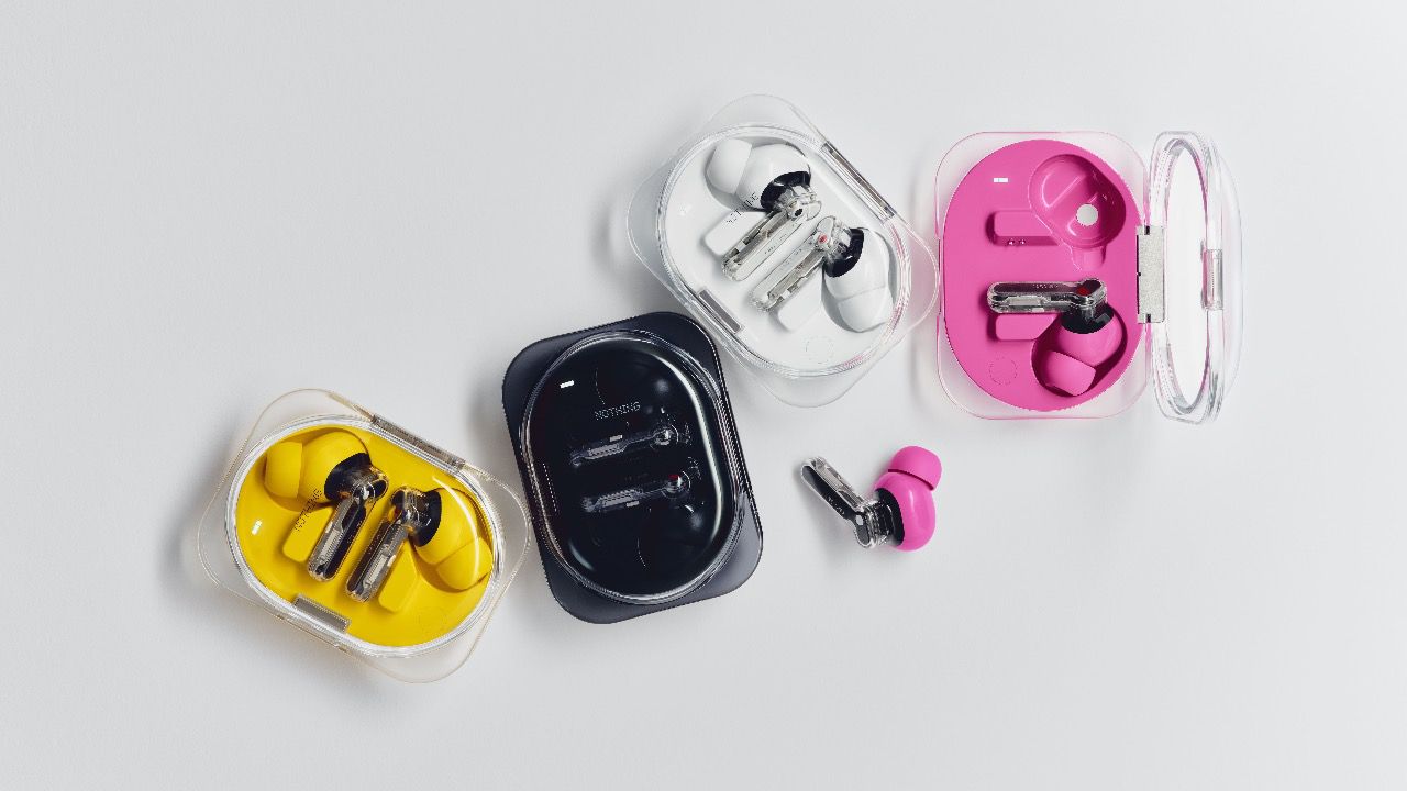Cuatro opciones de color Nothing Ear (3a)