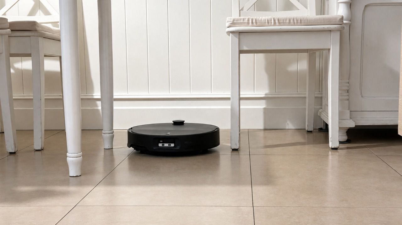 Roborock Qrevo Edge2 limpiando la cocina (Autor: Alvaro Muro)