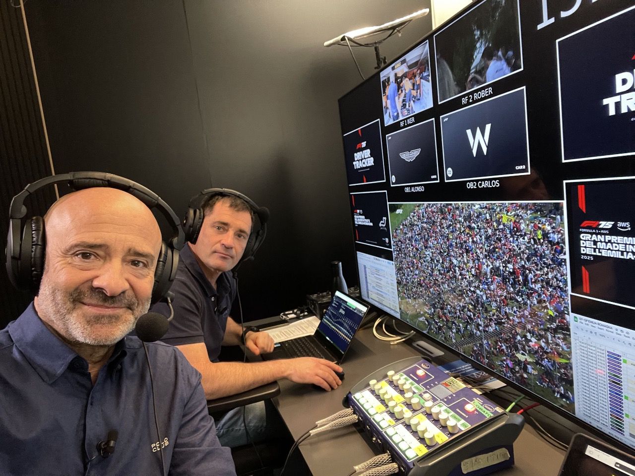 Foto de Antonio Lobato y Toni Cuquerella, compartido en X