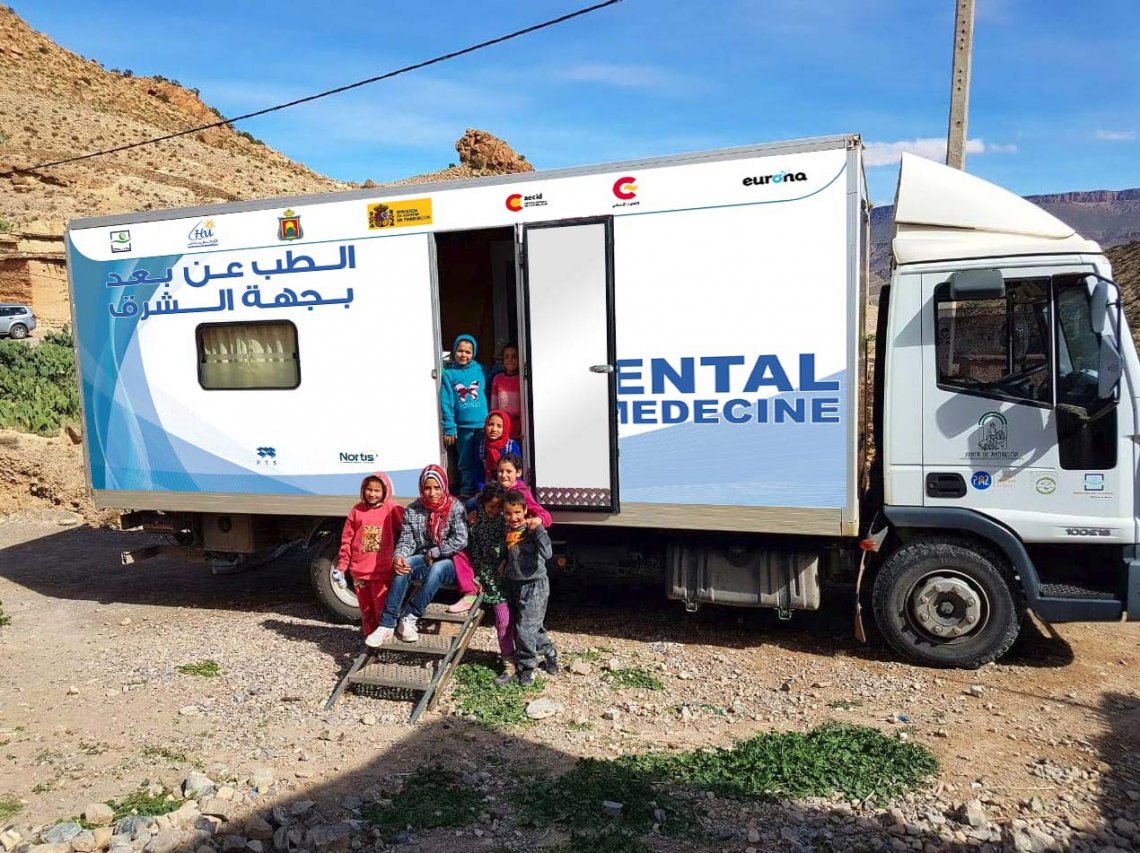 Eurona ha creado un programa para llevar telemedicina a las zonas rurales de Marruecos