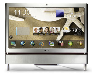 Acer Aspire Z5710, acer touchportal