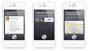 Siri, iPhone 4S, Ipad