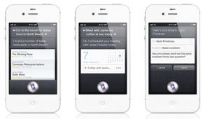 Siri, Iphone 4s, iPad