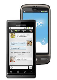 Skype para android, skype, android