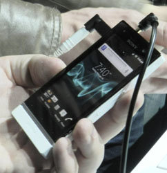 Sony Xperia U, MWC 2012