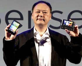 Peter Chou, CEO de HTC, premio HTC