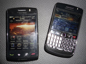 Bold 9700 y Storm