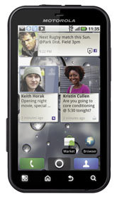 Motorola defy, motoblur, vodafone
