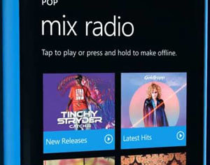 Nokia mix radio, mix radio