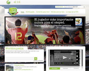 SonyEricsson web mundial