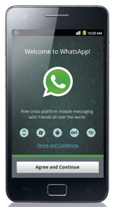 Whatsapp, samsung