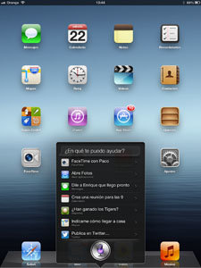 New ipad siri español