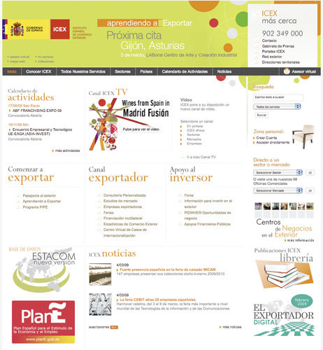 Web icex