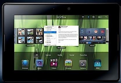 Playbook, tablet blacberry